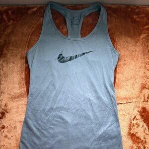 Nike Women's Charcoal Racerback Tank Top